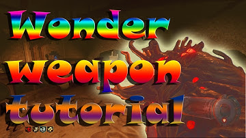 Wonder Weapon Tutorial "Shadows Of Evil" Black Ops 3