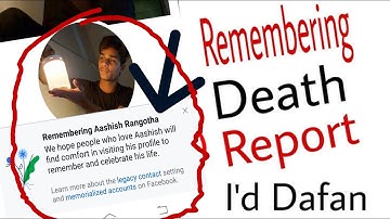 How To memorialized Death Report Of Any Facebook Account 2020 |New Reporting Trick Technical Nisar