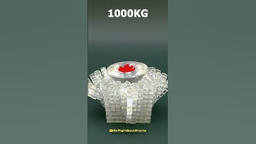 BLENDER SIMULATION GLASS Cone Drop on 10000 Cubes Episode 8 #Shorts