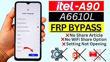 Itel A90 (A6610L) FRP Unlock Android 14 Without PC | Google Account Bypass | 2025 New Update Method