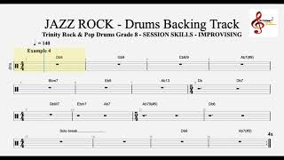 JAZZ ROCK - DRUMS IMPROVISING -Trinity Rock & Pop Drums Grade 8 - Session Skills