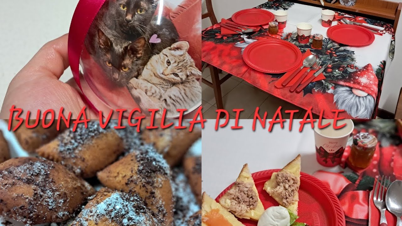 IL GIORNO DELLA VIGILIA DI NATALE  INSIEME.... BUONA VIGILIA A TUTTI 