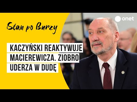 Kaczyński reaktywuje Macierewicza.