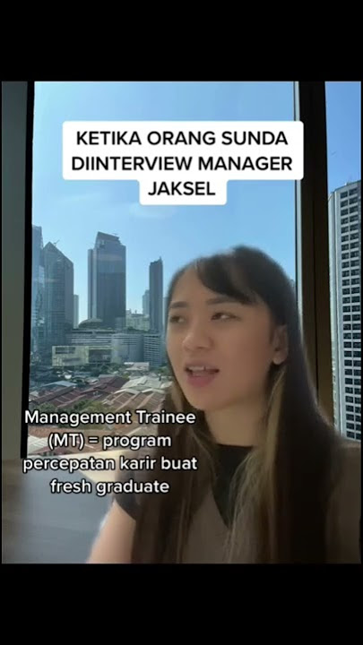 Ketika Orang Sunda Interview di Jaksel