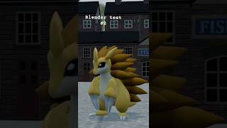 Just a Sandslash (Blender test #pokemon )