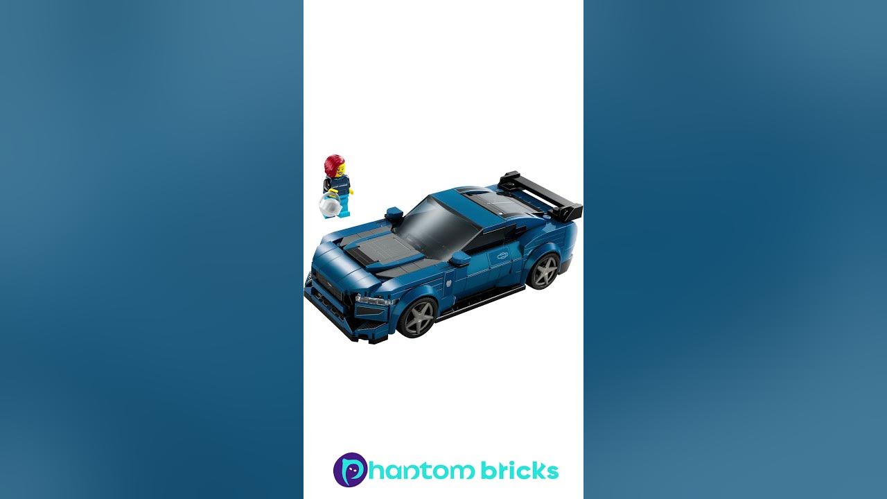 LEGO Speed Champions Ford Mustang Dark Horse Sports Car 76920 Preview