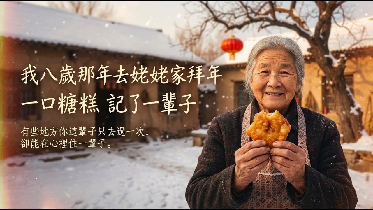 我八岁那年去姥姥家拜年：一口糖糕，记了一辈子