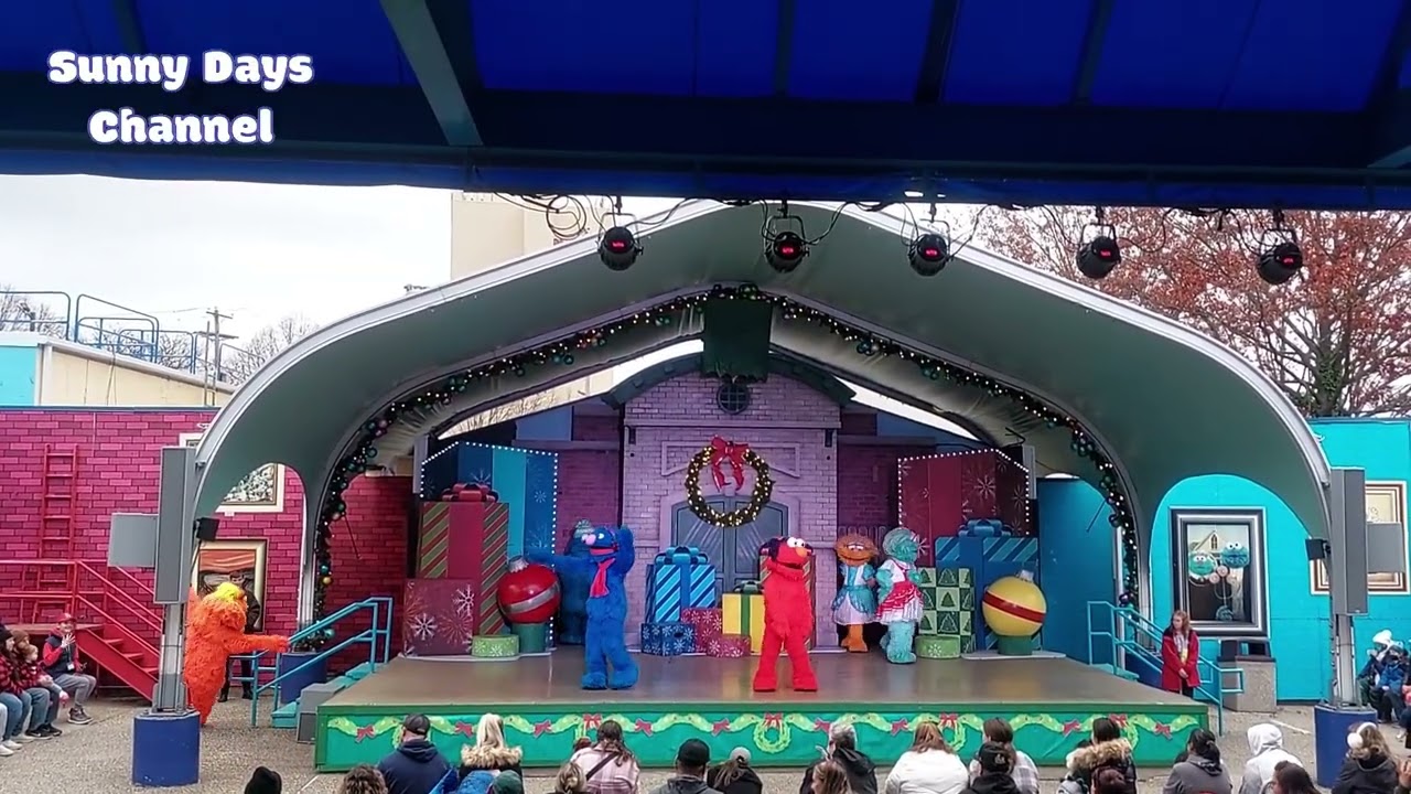 Рождественское желание Элмоса Персонажи из «Улицы Сезам» | Sesame Place | Рождественское шоу
