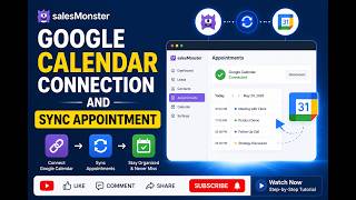 salesMonster Google Calendar Connection and Sync Appointment screenshot 5