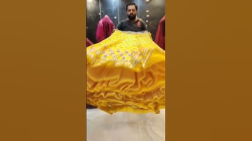 +91 9911806343 Haldi/Mehendi designer lehenga ❤️Price Rs 21900 Shopping World