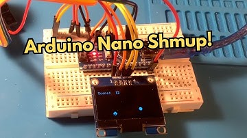 DIY Arduino Nano Game Console - Easy Build Shmup Tutorial!