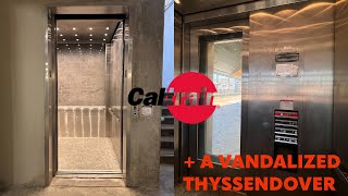 It Works! ThyssenKrupp Hydraulic Elevator - San Mateo Caltrain Station in San Mateo, CA