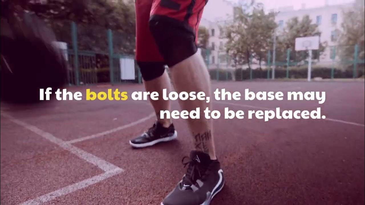 How To Repair Basketball Hoop Base? YouTube