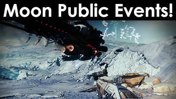 Destiny Beta: Moon Gameplay - Public Events