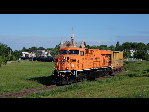 The Saint John Express leads CPKC 120/G26 Across Eastern Quebec & Western Maine 6/24/26