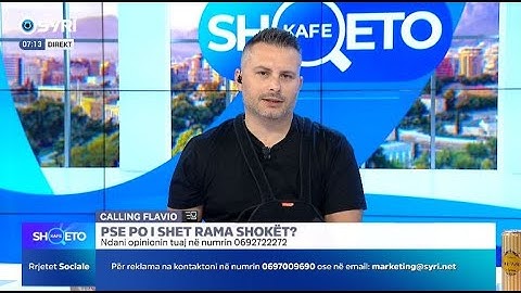 KAFE SHQETO NË SYRI TV (20.06.2025)