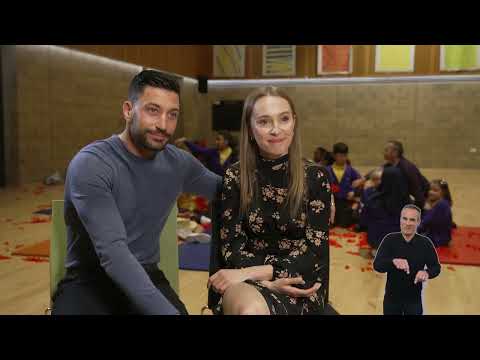 Rose Ayling-Ellis & Giovanni Pernice surprise deaf students ahead of Virgin Media BAFTA TV Awards