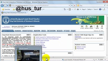 تحول ايميل الجامعة portal KFUPM الى الايميل الخاص بك