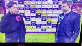 Steven Gerrard doesn't hold back vs Michael Owen