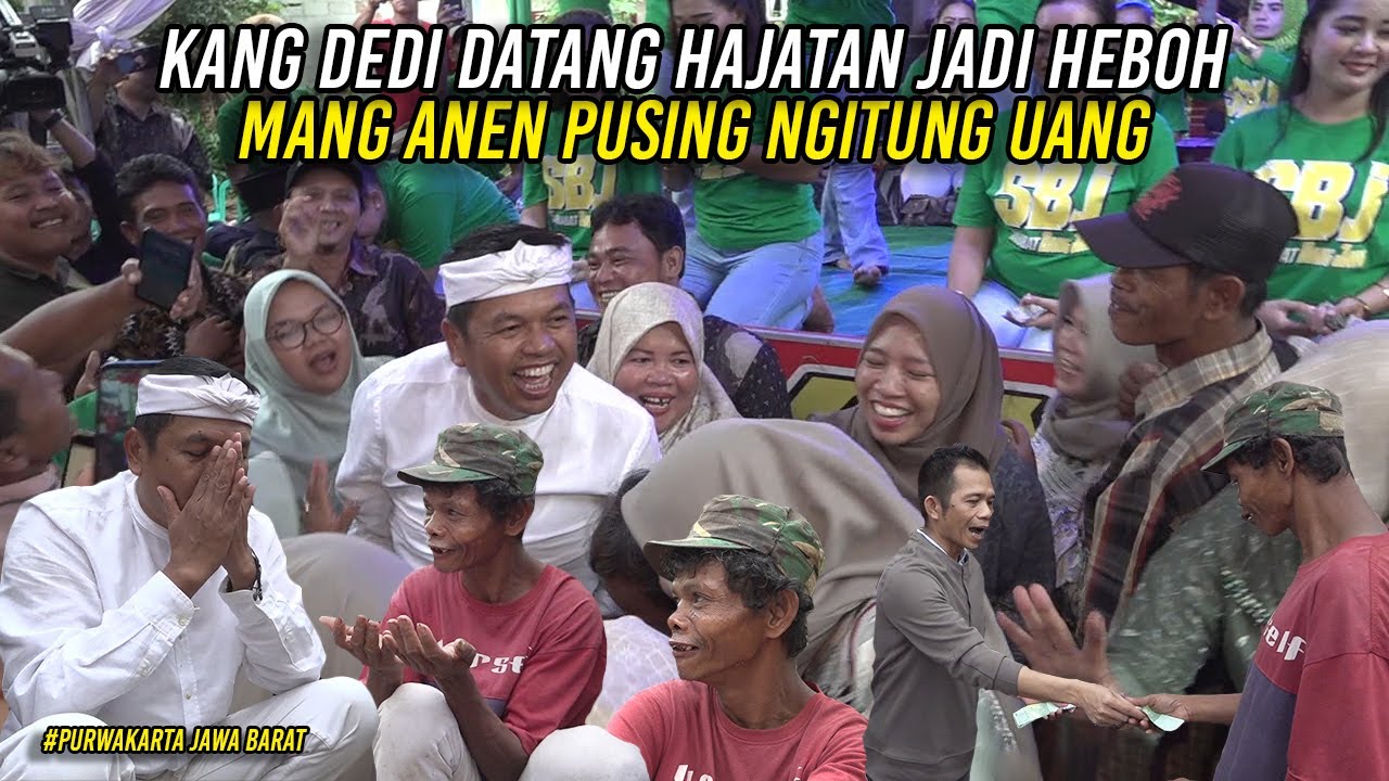 HEBOH EMAK EMAK DI UNDANGAN - MANG ANEN PUSING DISURUH NGITUNG DUIT