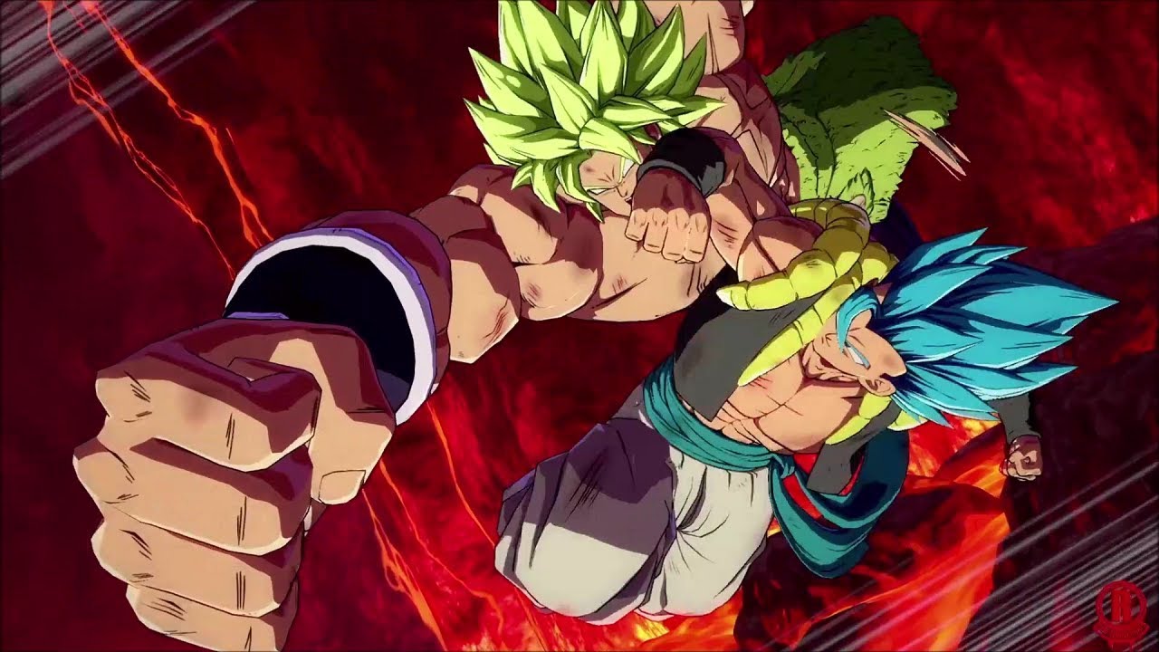 Dragon Ball FighterZ Gogeta vs Broly Dramatic Finish (Japanese