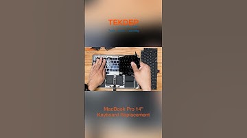 Keyboard Replacement - 2021 MacBook Pro 14” A2442 Guide #apple #macbook #macbookpro