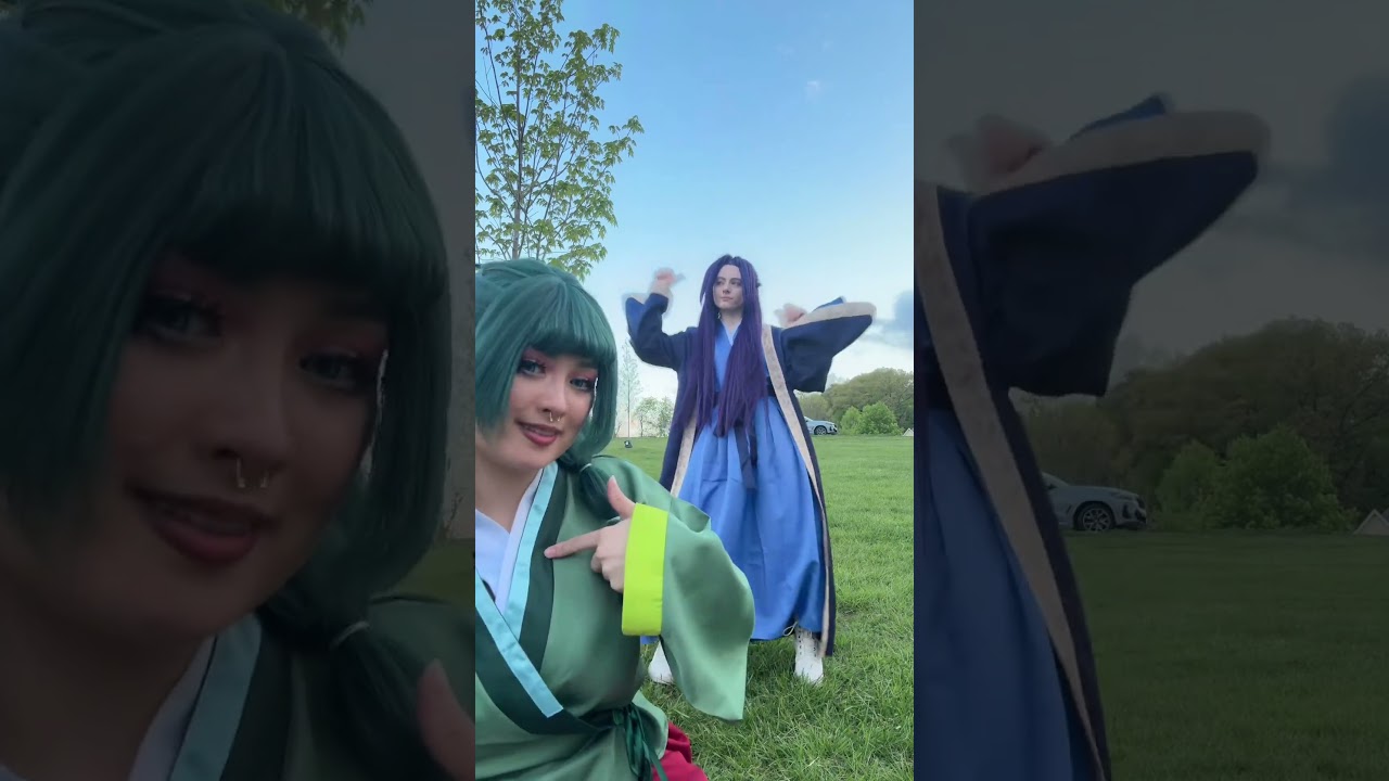 Maomao and Jinshi | Apothecary Diaries Cosplay #cosplay #apothecarydiaries #maomao #jinshi  #anime