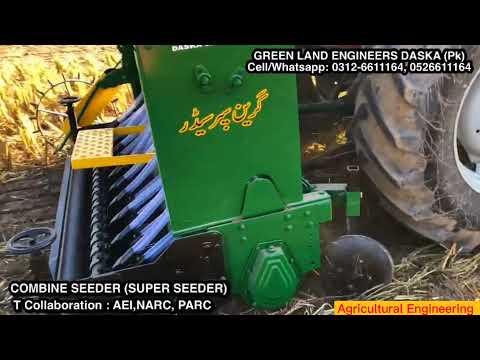Super Seeder/Pak Seeder Multi purpose drill//Greenland Engineering Daska