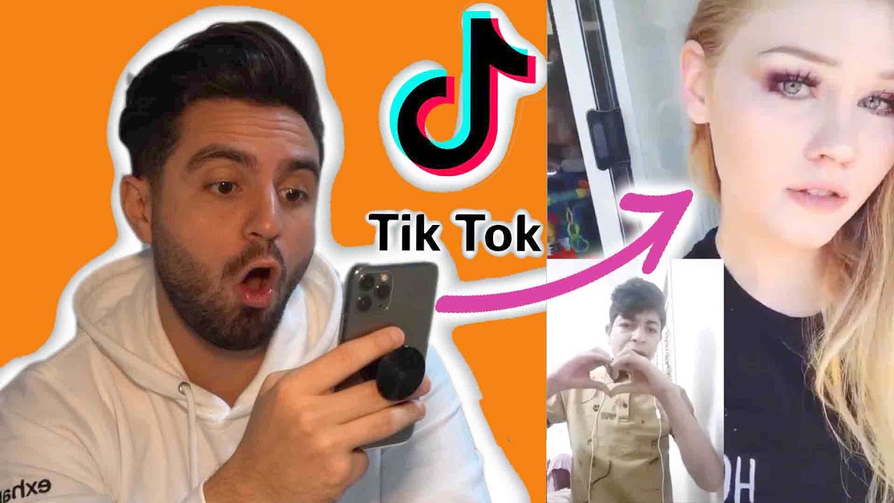ردة فعلي على مقاطع تيك توك شوفوا مين لقيت Youtube