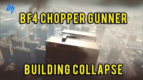 Battlefield 4 Footage (NEW) - Building Collapse, Chopper Gunner, Ninja Stab (Original Quality)