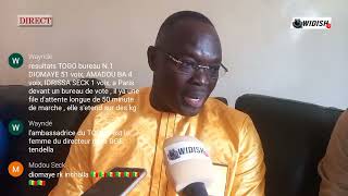 Direct Thiadiaye: La déclaration de Pascal Dione après son vote