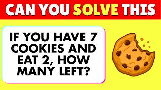 Can You Solve 45 Math Riddles Before Time Runs Out  ⏳🧠 Multiple Choice Quiz
