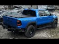 Силова кришка кузова пікапа Ram TRX. Ram TRX. Truck bed cover Ram TRX. Крышка кузова пикапа Рам ТРХ.