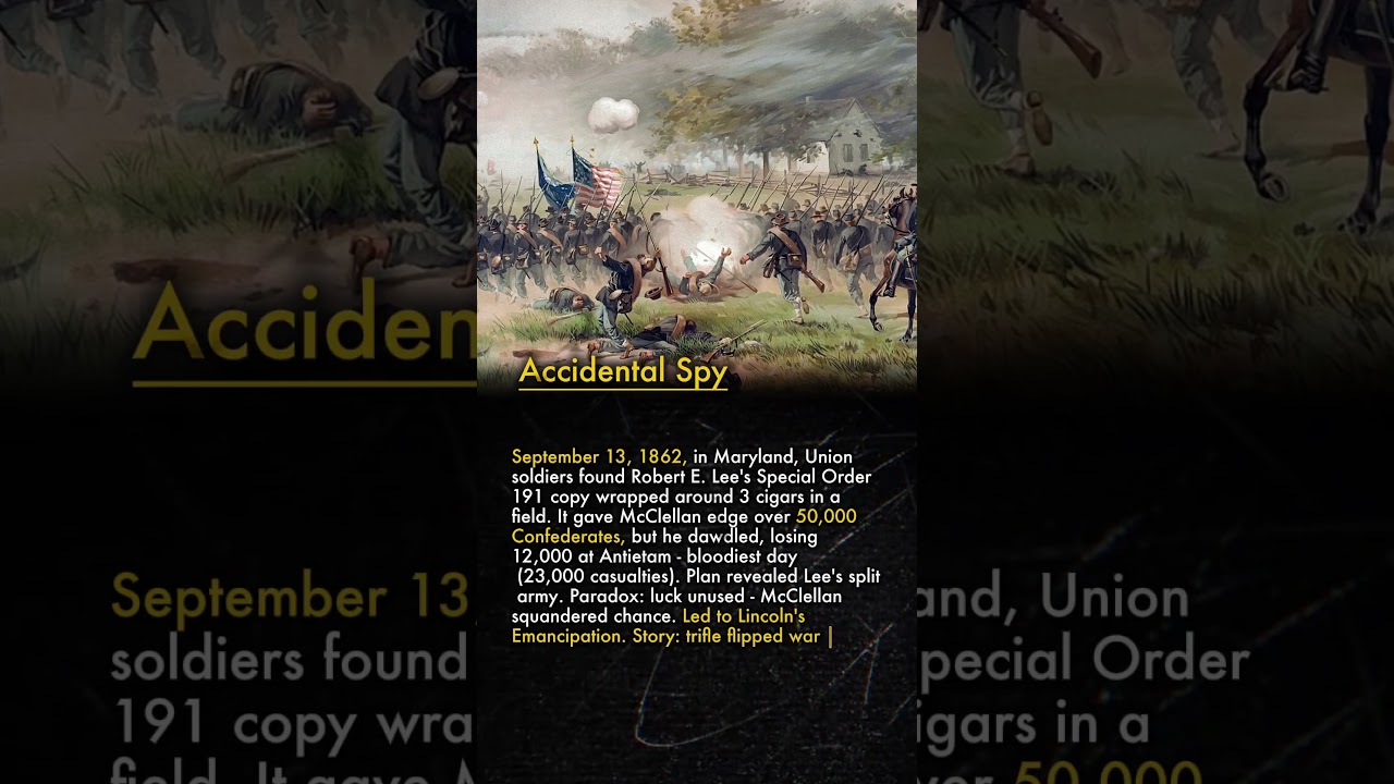 🍃 Lee's Plans Found in Cigars Before Antietam 🚬🗺️