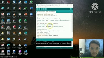 Menyalakan/kontrol Lampu LED dengan Blynk (Nodemcu/ESP8266) - Andre Juan Saputra - 7943/078.010