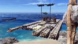 Destrozo Una Isla Para Crear Una Balsa Super Grande | #15 Stranded Deep