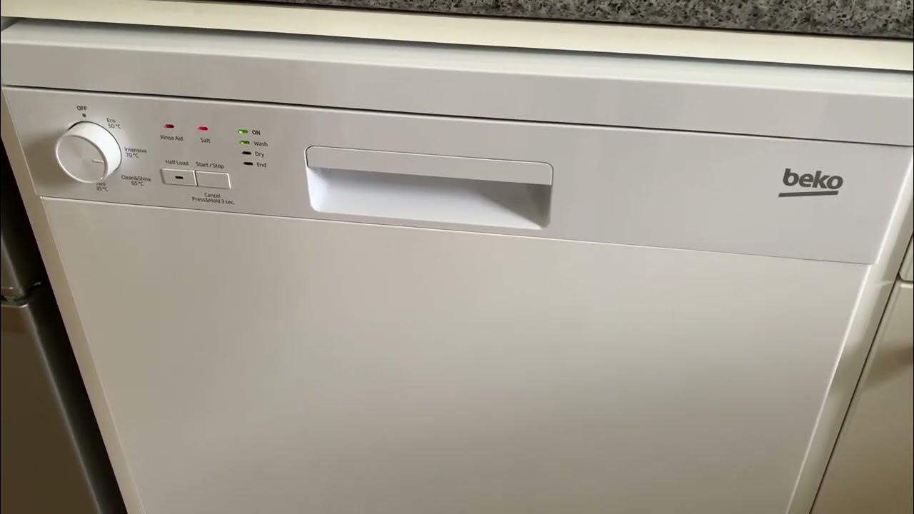 Beko Dishwasher Drain For Drying Phase YouTube