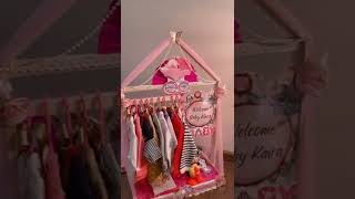 Baby girl closet #baby #babyclothes #babygirl #babyshower #gift #giftideas #babygift #packingorders