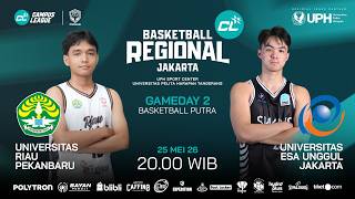 UNRI vs UEU - Group D - Campus League Basketball Regional Jakarta Putra