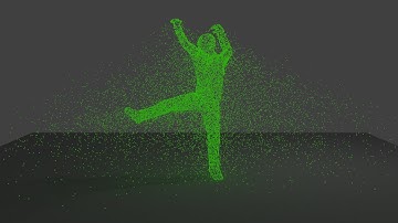 Blender - Particle Morphing Test