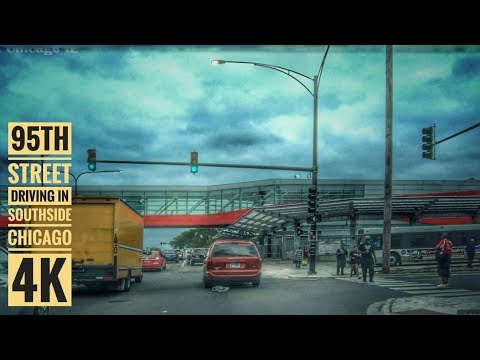95th Street: Driving in Southside Chicago 4K  Streets of the Americas