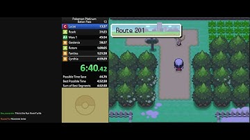 [WR] [With Chat] Pokemon Platinum Baton Pass Speedrun in 4:51:20