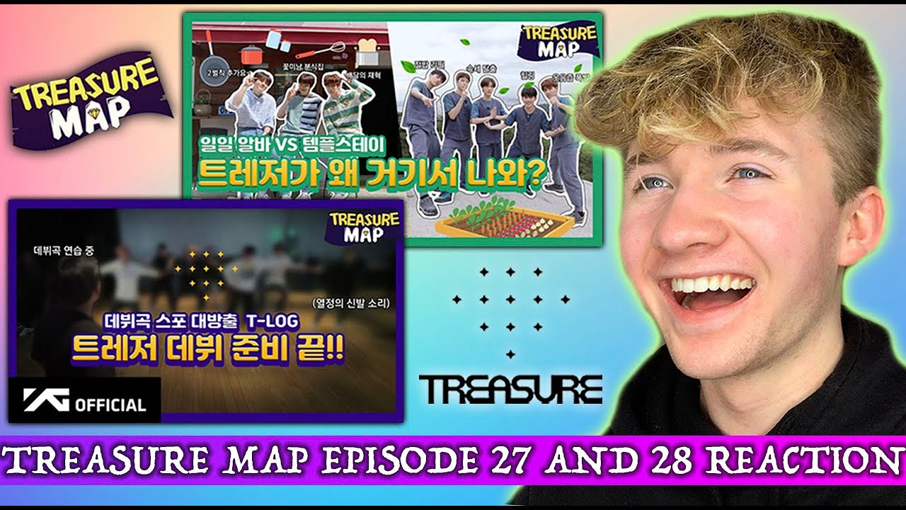 TREASURE MAP EPISODE 27 AND 28 REACTION YouTube