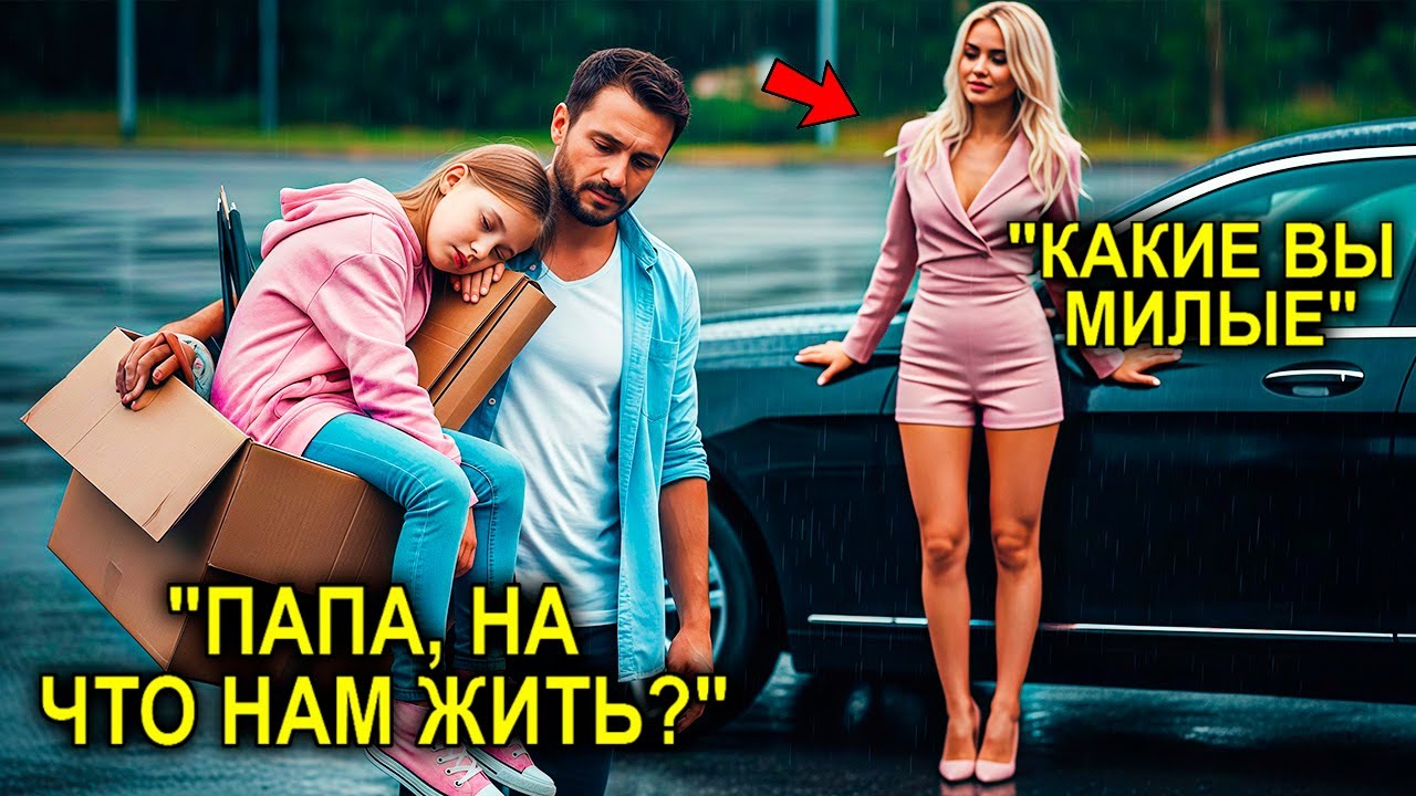 Отца-Одиночку Уволили Прямо С Дочкой На Руках… Но, Секунду Спустя Миллионерша Изменила Его Жизнь