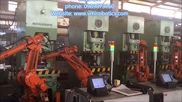 Cty TNHH DV TM Quốc Tế Việt Mỹ: Robot hàn, Robot gắp, Robot sơn