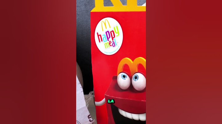 SI TE TOCA ESTO EN UNA CAJITA FELIZ ESTÁS EN PROBLEMAS 🍔