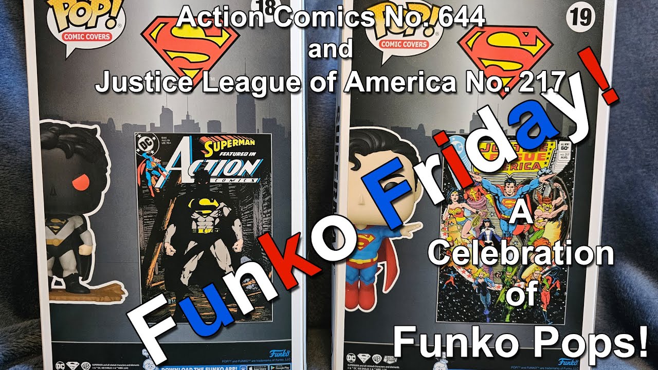 Funko Friday: Superman Funko Pops | Comic Covers No. 18 and No. 19