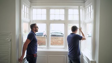 How to Install Box Bay Shutters