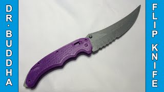 3D Printed Knife Flip Knife From Csgo