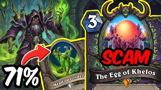 This 71% EGG WARLOCK breaks the META and nobody plays it! 🥚
